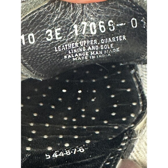 Florsheim Lexington Black Leather Wing-Tip Size 10 Men’s Dress Shoes - Picture 9 of 9